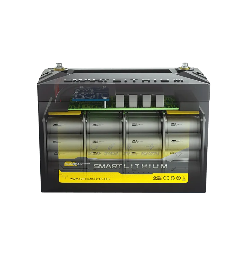 SUNBEAMsystem Smart Lithium Accu Multi 54Ah 24 Volt - Afbeelding 3