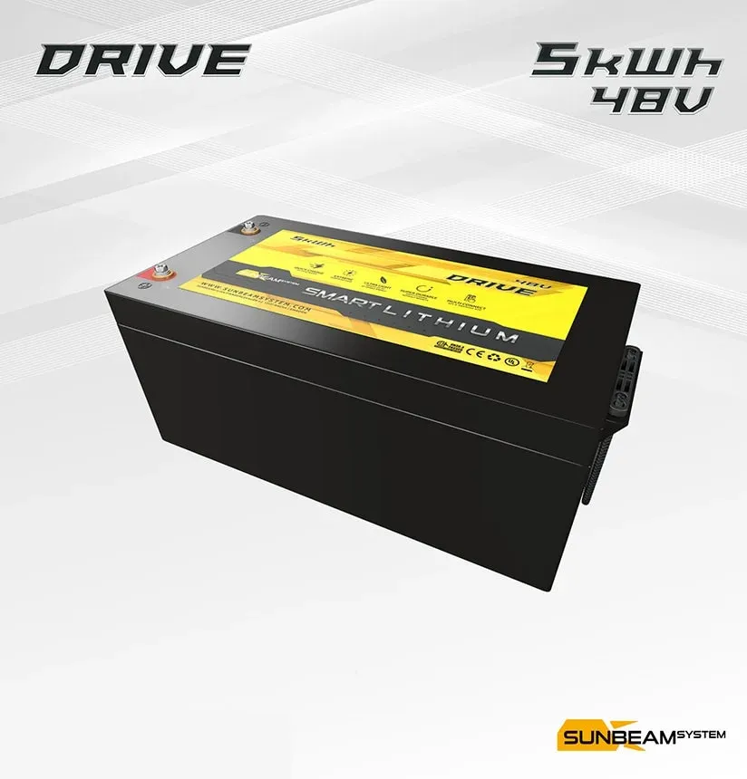 SUNBEAMsystem Smart Lithium DRIVE 48V 5KwH