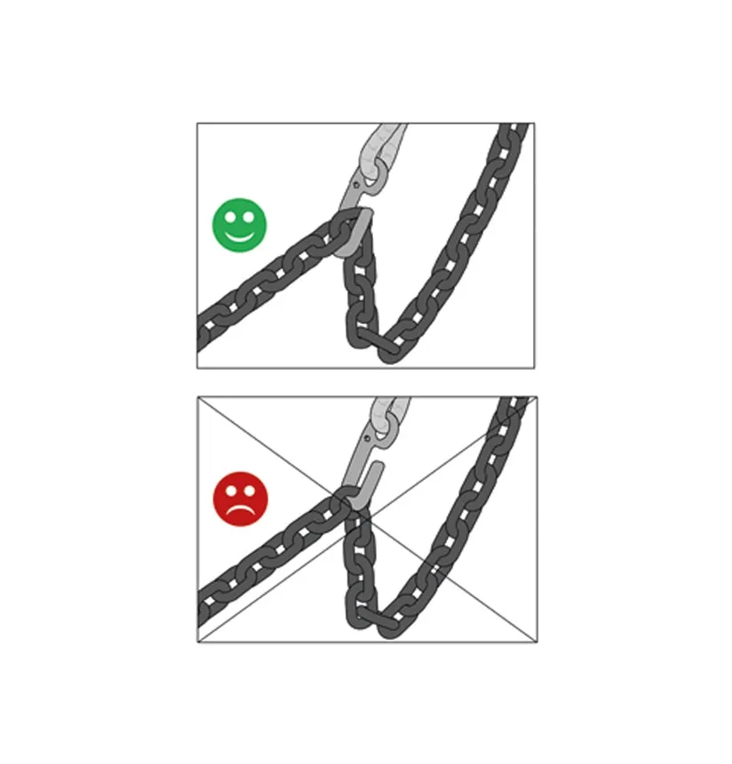 Wichard Snubber Lijn met Ankerkettinghaak - Afbeelding 2